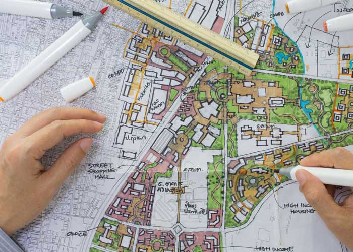 urban gis and land surveying services in oman